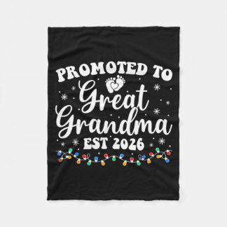 Couverture Polaire Promoted To Great Grandma Est 2026 First Time New 