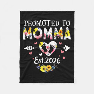 Couverture Polaire Promoted To Momma 2026 First Time New Grandma Preg