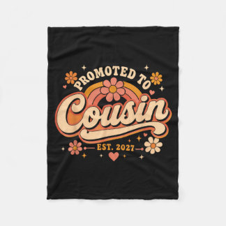 Couverture Polaire Promu Cousin Est 2027 Rétro Floral Nouveau