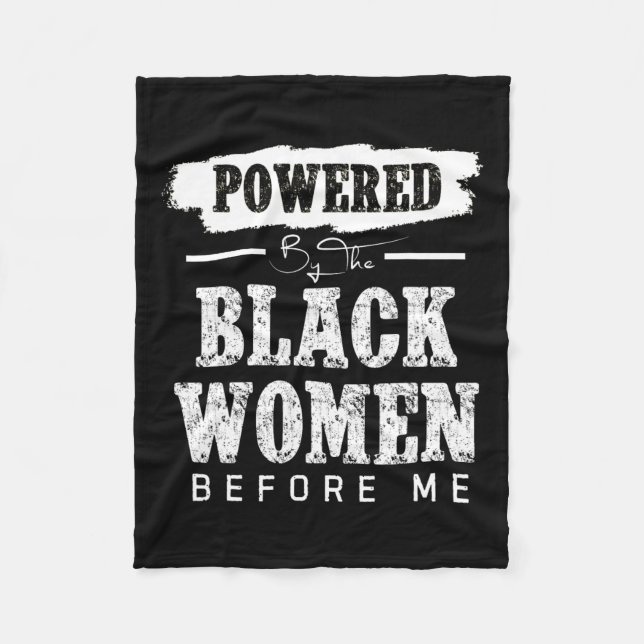 Couverture Polaire Propulsé Par Les Femmes Noires Avant Moi Histoire  (Devant)