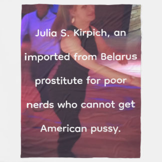 Couverture Polaire Prostituée Julia S. Kirpich Fleece Blanket