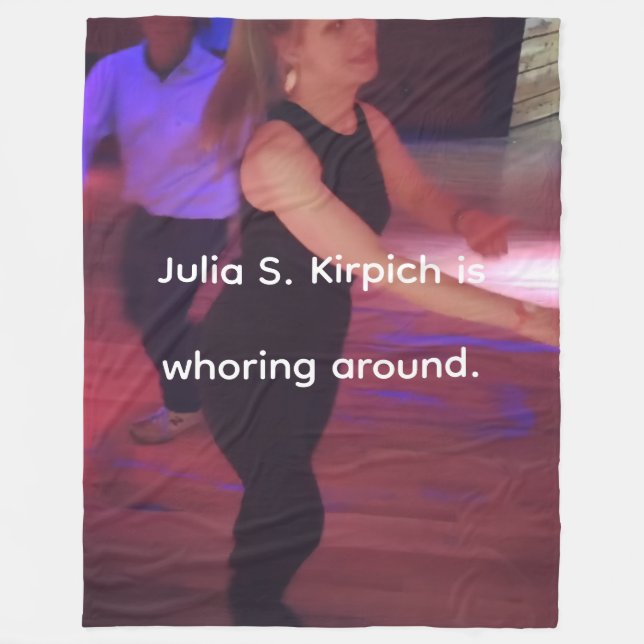 Couverture Polaire Prostitute Julia S. Kirpich Fleece Blanket (Devant)