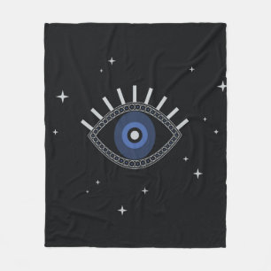 Couverture Polaire Protection des yeux bleus contre les mauvaises éne