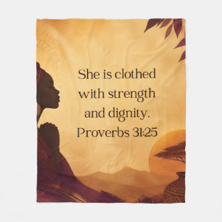 Couverture Polaire Proverbes 31:25