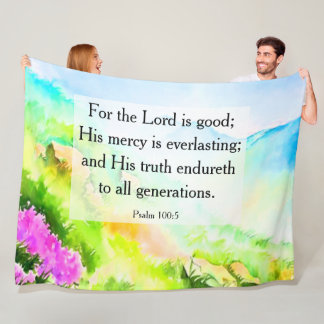 Couverture Polaire Psaume 100:5