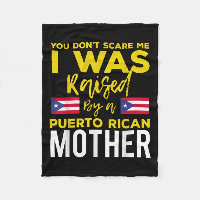 Couverture Polaire Puerto Rican Joke Quote Puerto Rico Pride  (Devant)