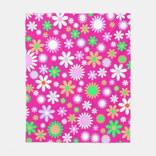 Couverture Polaire Puissance rose