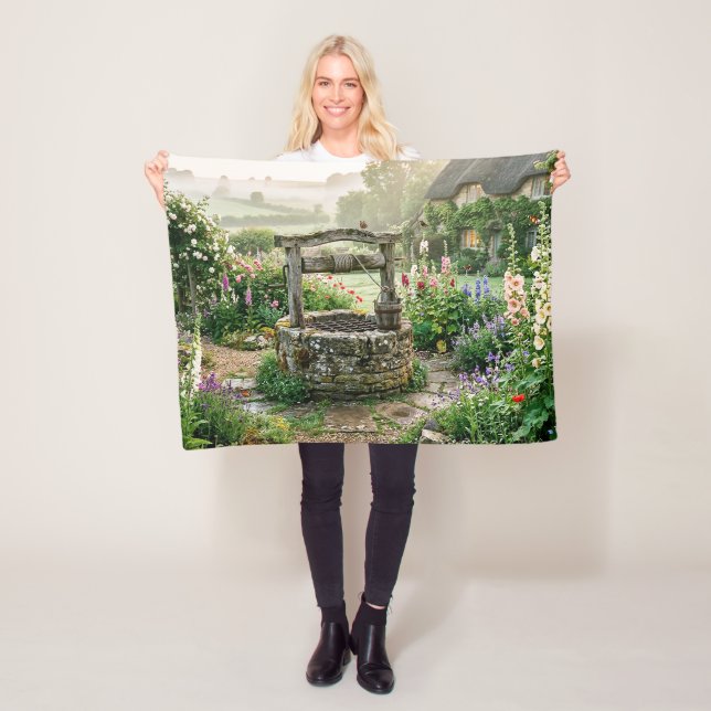 Couverture Polaire Puits de jardin de cottage (En situation)