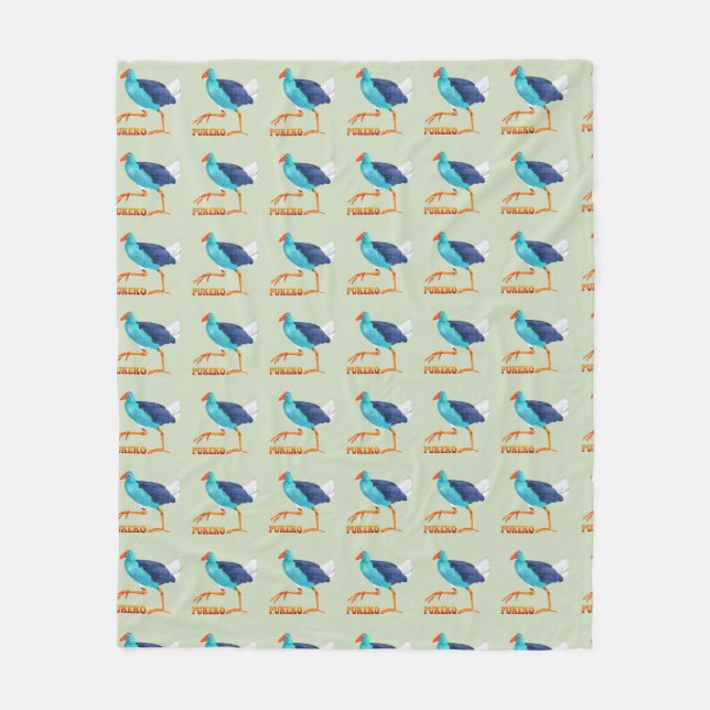 Couverture Polaire Pukeko (Devant)