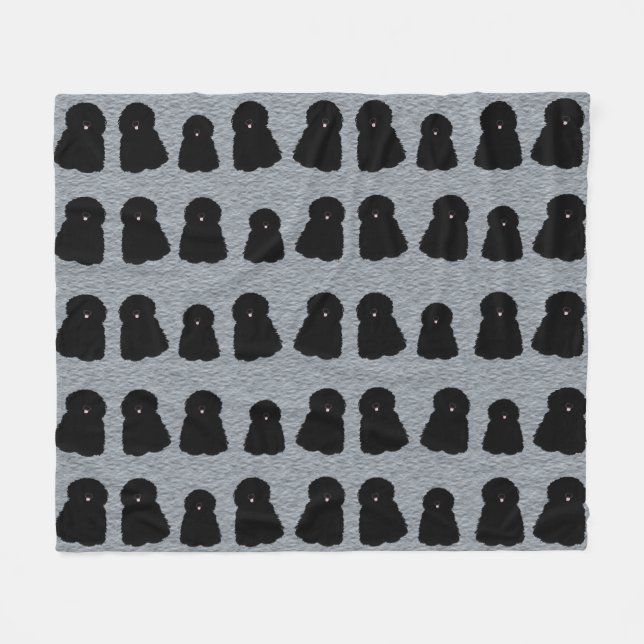 Couverture Polaire Puli Fleece Blanche (Devant (Horizontal))