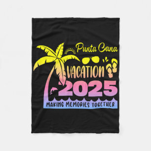 Couverture Polaire Punta Cana Vacation 2025 Faire des souvenirs ensem