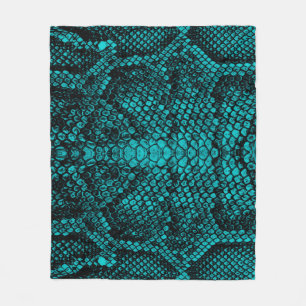 Couverture Polaire Python Skin : Conception Motif de serpent