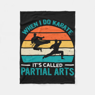 Couverture Polaire Quand je fais du karaté, ça s'appelle Arts partiel
