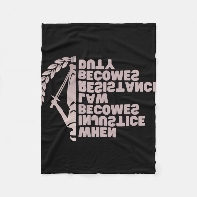 Couverture Polaire Quand l'injustice devient loi, résistez aux libéra (Devant)