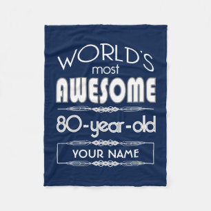 Couverture Polaire quatre-vingtième D'anniversaire des mondes