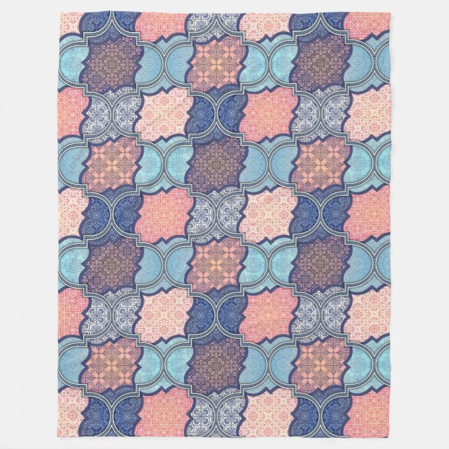 Couverture Polaire Quatrefoil (Devant)