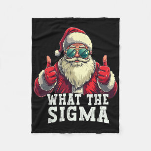 Couverture Polaire Quel est le Sigma Santa Funny Christmas Meme Xmas 