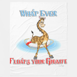 Couverture Polaire Quel Que Soit Ce Qui Flotte Votre Giraffe