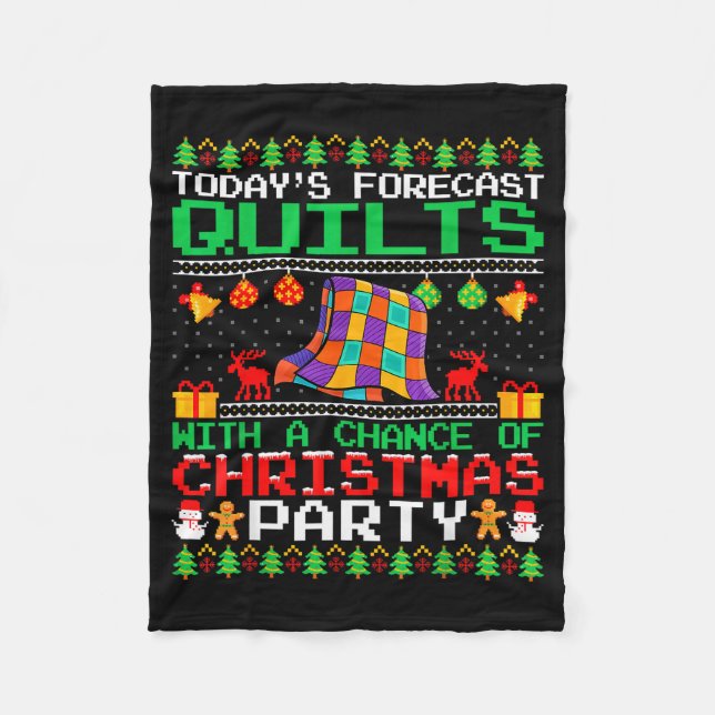 Couverture Polaire Quilts Christmas Party Quilts Quilting Christmas U (Devant)