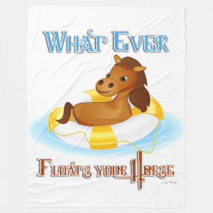 Couverture Polaire Quoi qu'il flotte votre cheval 2