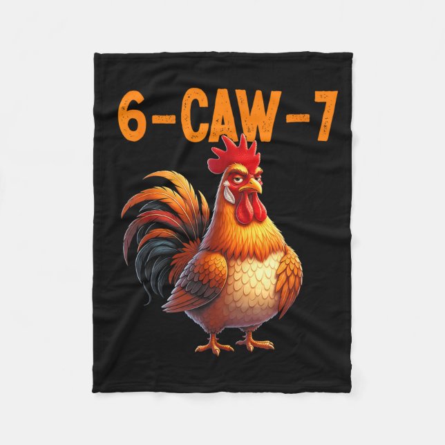 Couverture Polaire Quote Rooster 67 Meme Funny Chicken Humor  (Devant)