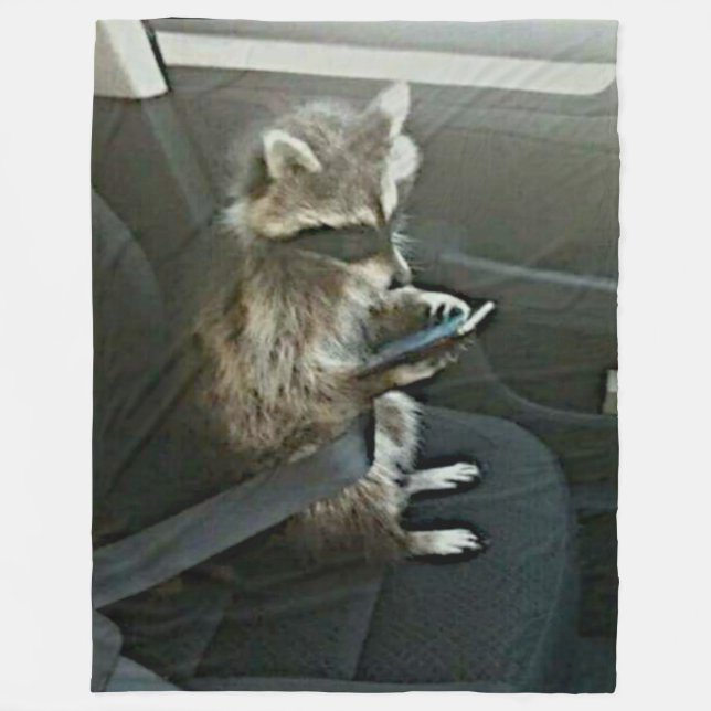 COUVERTURE POLAIRE RACCOON (Devant)