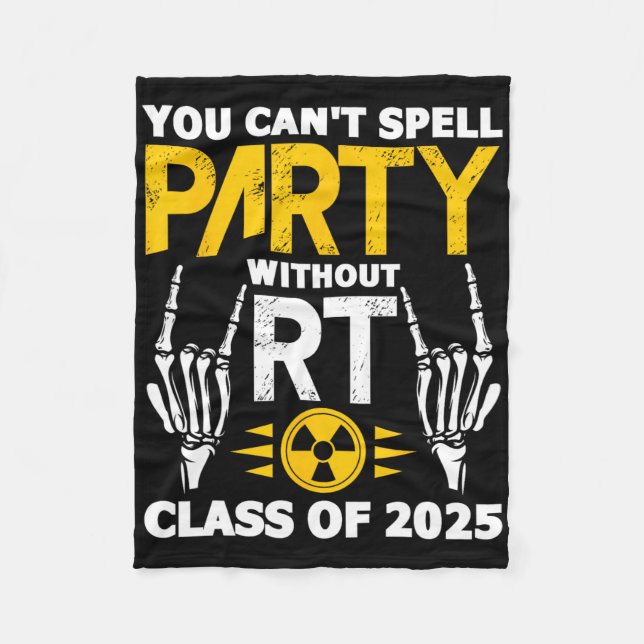 Couverture Polaire Rad Tech Étudiant Rt Cl De 2025 Radiologie Diplôme (Devant)