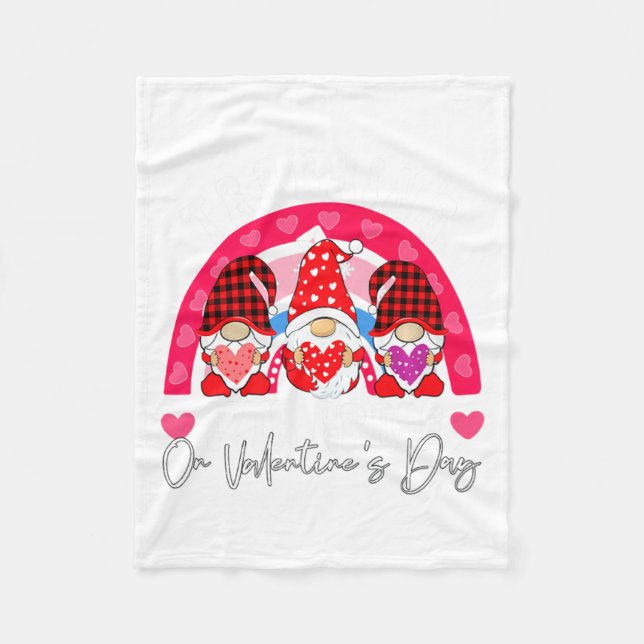 Couverture Polaire Rainbow Teaching 12th Grade On Valentines Day Tea  (Devant)