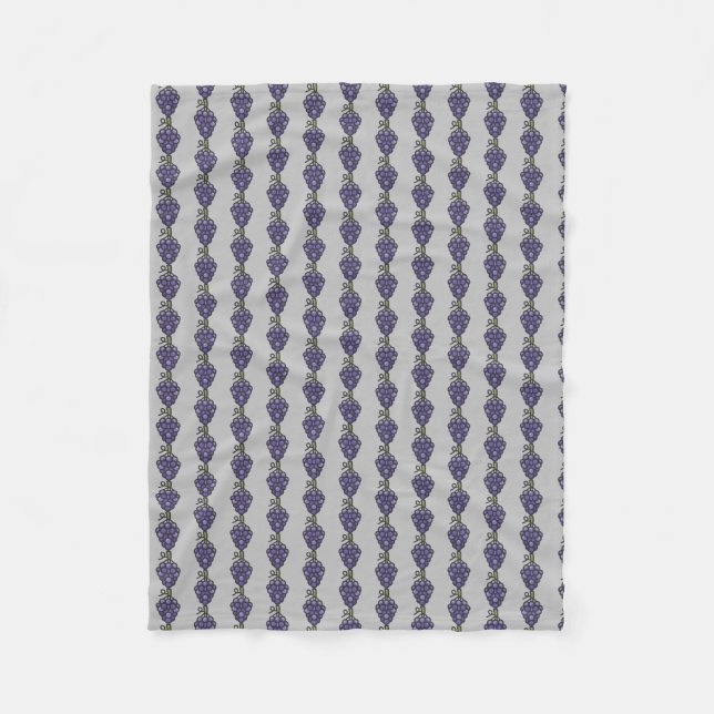 Couverture Polaire raisin (Devant)