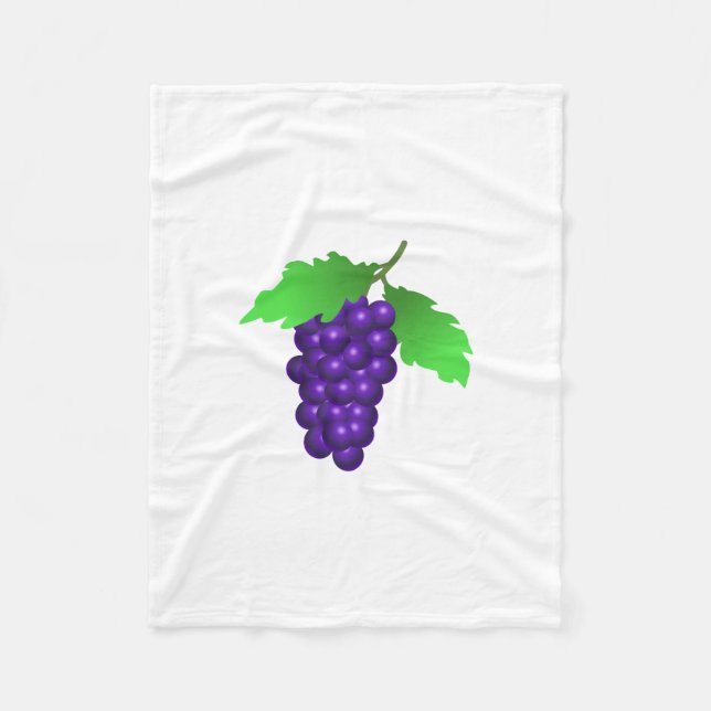 Couverture Polaire Raisins (Devant)