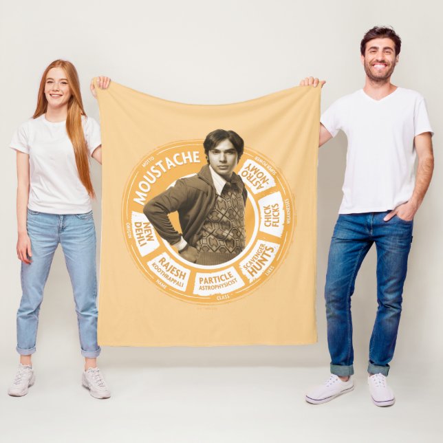 Couverture Polaire Rajesh Info Graphic (En situation)