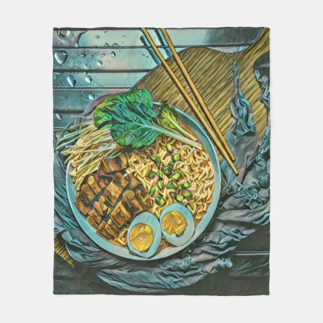 Couverture Polaire Ramen lover gift (Devant)