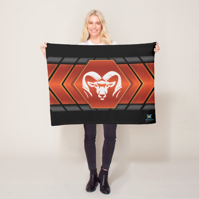 Couverture Polaire Rams Rockford #2 (En situation)