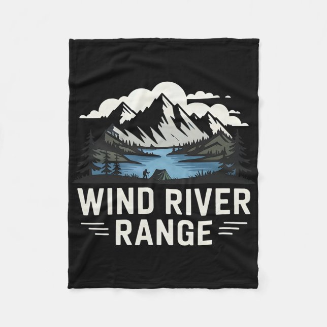 Couverture Polaire Randonnée dans la chaîne de Wind Rivers Camping Es (Devant)