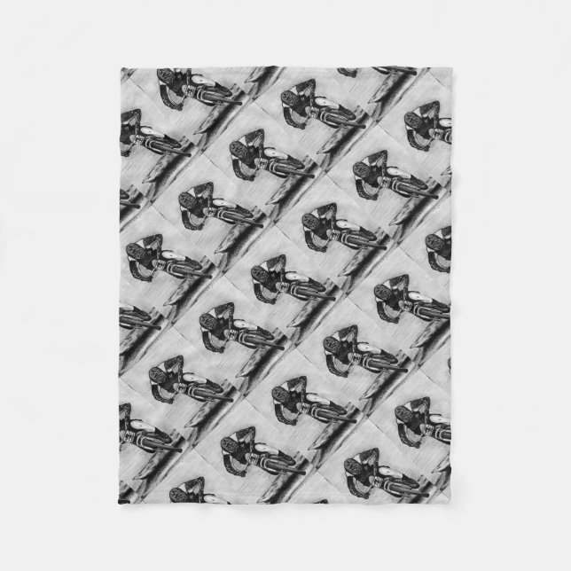 Couverture Polaire Randonnée VTT (Devant)