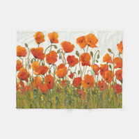Rangées de pavots I