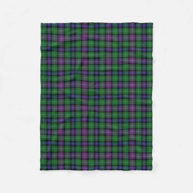 Couverture Polaire Rankine Scottish Clan Rankine Tartan Plaid (Devant)