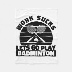 Couverture Polaire Raquette du joueur de badminton - Raquette du trib