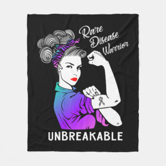 Couverture Polaire Rare Disease Warrior
