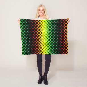 Couverture Polaire Rasta