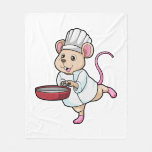 Couverture Polaire Rat comme Cuire avec Pan & Cuisine casquette