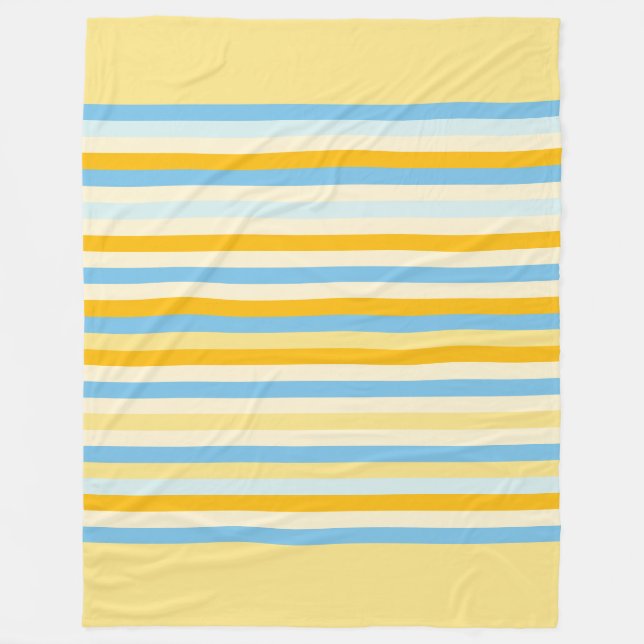 Couverture Polaire Rayure de couleur 131214 (Devant)