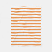 Rayure horizontale orange et blanche