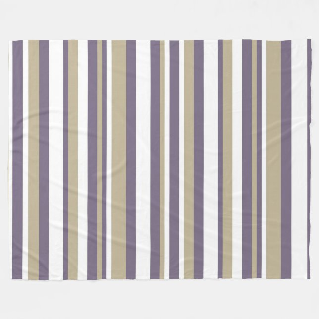 Couverture Polaire Rayures (Devant (Horizontal))