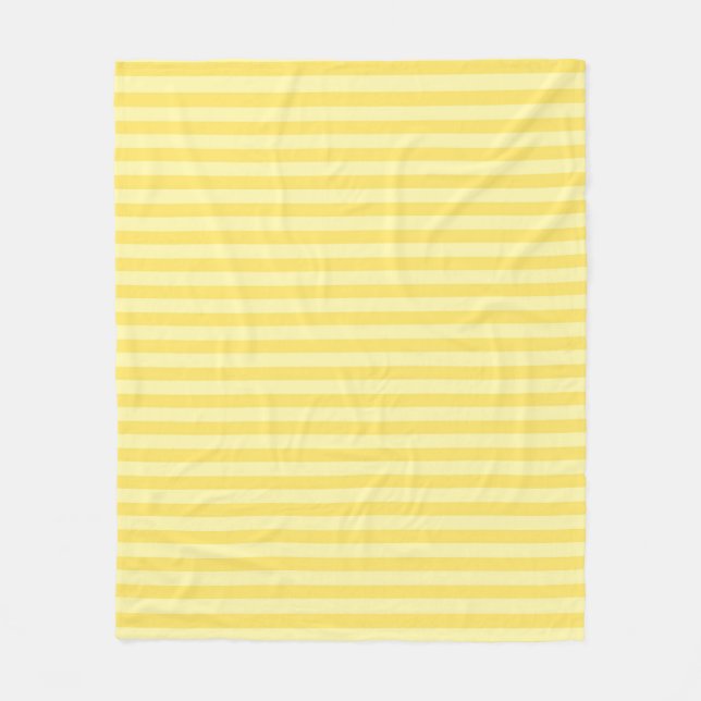 Couverture Polaire Rayures de banane  (Devant)