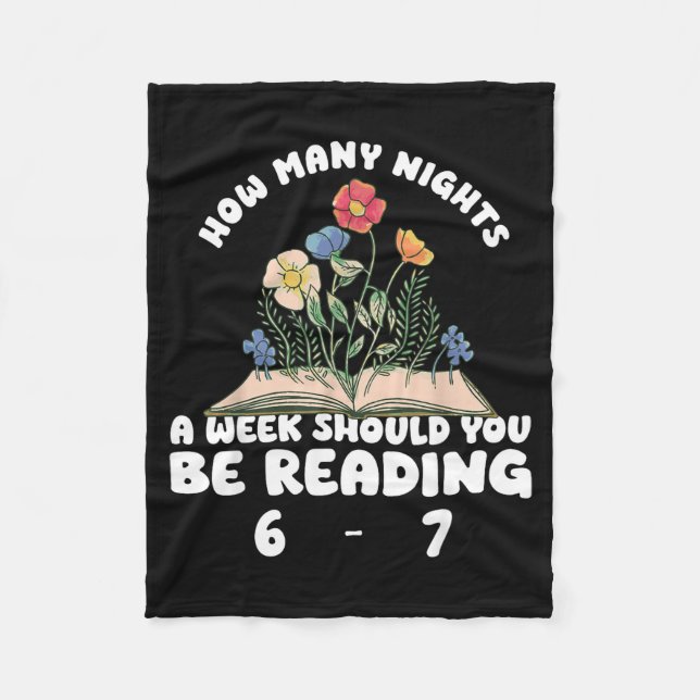 Couverture Polaire Reading 67 Meme Englieacher Funny 67 Book Lover Hu (Devant)