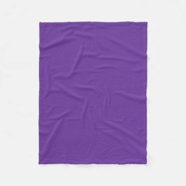 Couverture Polaire RebeccaPurple (Devant)