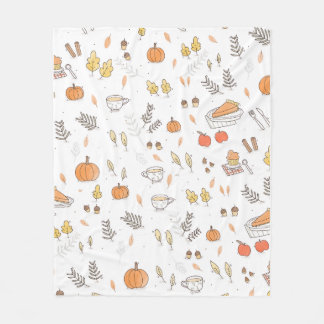 Couverture Polaire Récolte Automnale Cosy
