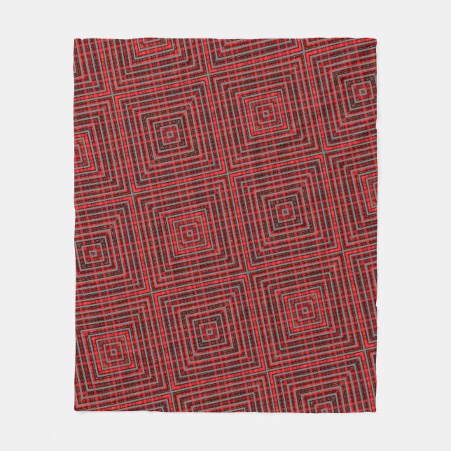 Couverture Polaire red chritmas happy day candy background (Devant)
