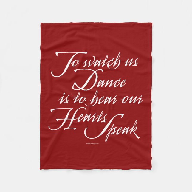 Couverture Polaire Regardez-nous danser (Devant)